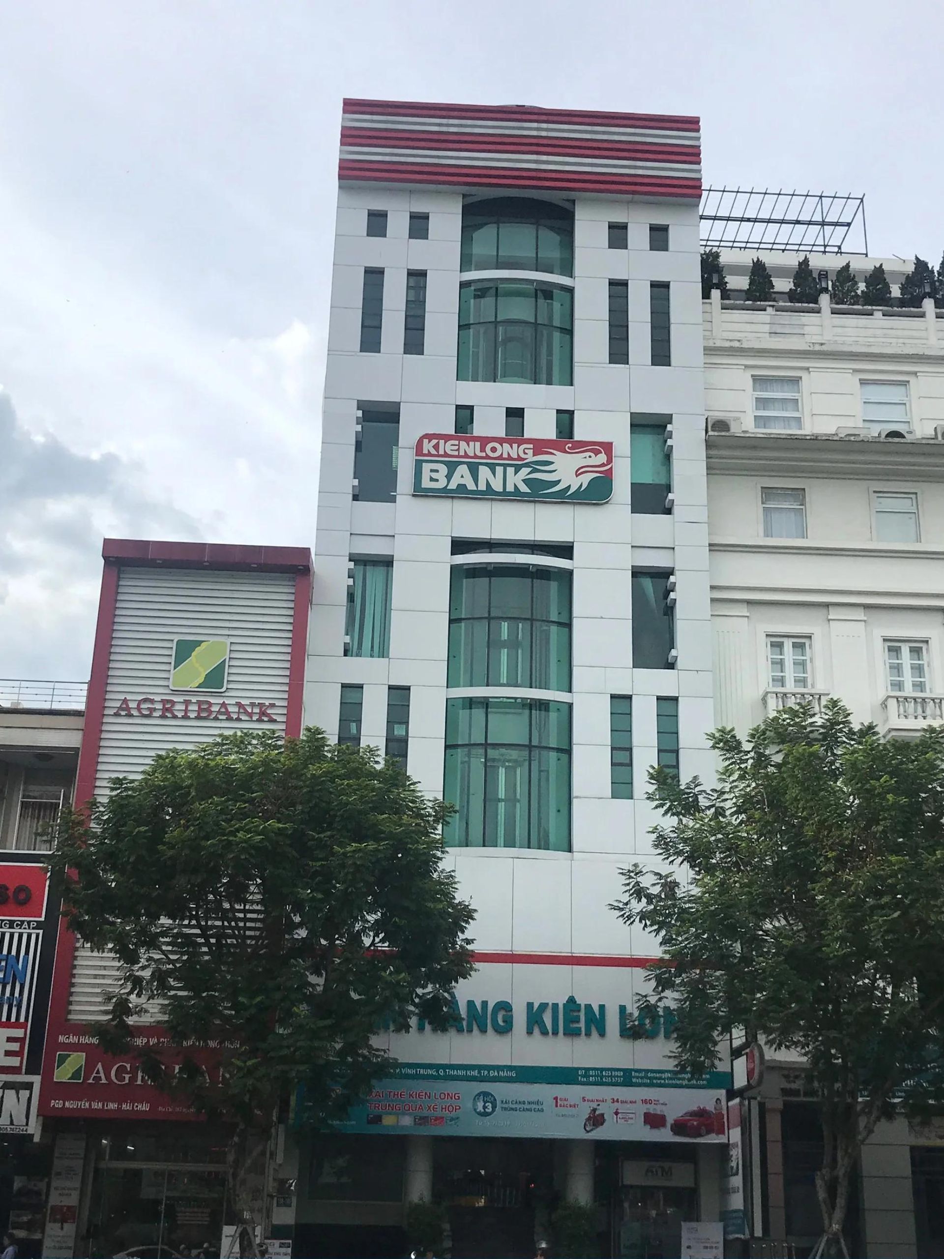 Tòa nhà Kiên Long Bank – Văn phòng cho thuê hạng C Đà Nẵng